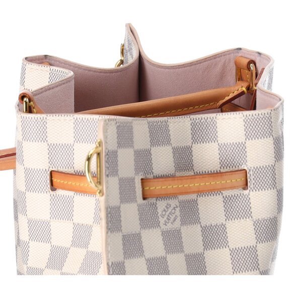 Louis Vuitton Girolata Azur Damier Tote Bag N41579 Canvas Beige - Picture 5 of 11